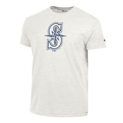 Seattle Mariners Champion Tri-Blend T-Shirt - Heather White - MLB on Sale