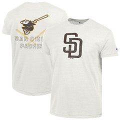 San Diego Padres Champion Tri-Blend T-Shirt - Heather White - MLB Discount