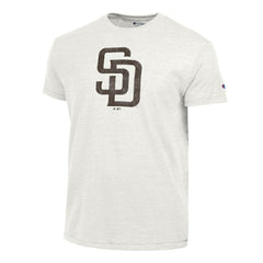 San Diego Padres Champion Tri-Blend T-Shirt - Heather White - MLB Discount