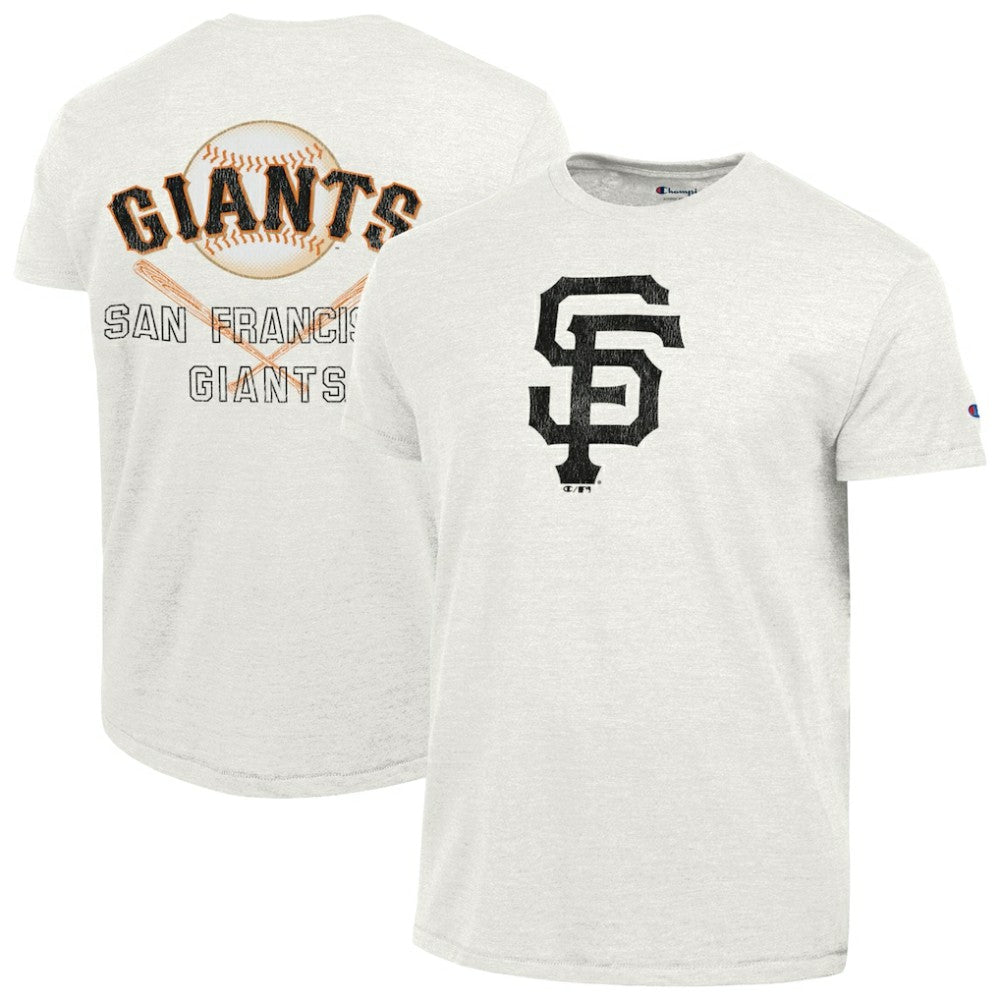 San Francisco Giants Champion Tri-Blend T-Shirt - Heather White - MLB Discount