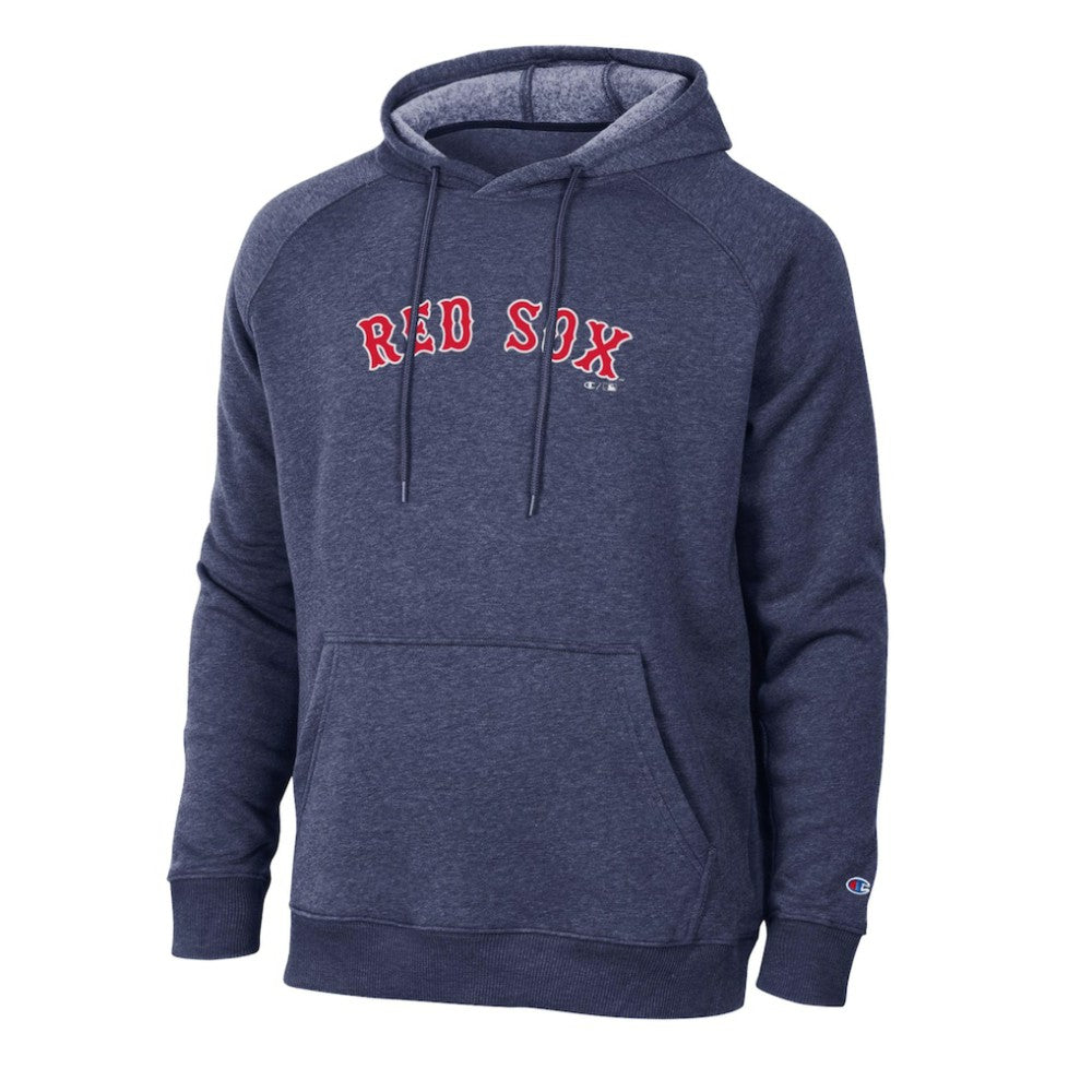 Boston Red Sox Champion Triumph Tri-Blend Raglan Hoodie - Navy - MLB Online