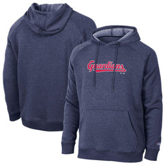 Cleveland Guardians Champion Triumph Tri-Blend Raglan Hoodie - Navy - MLB Online