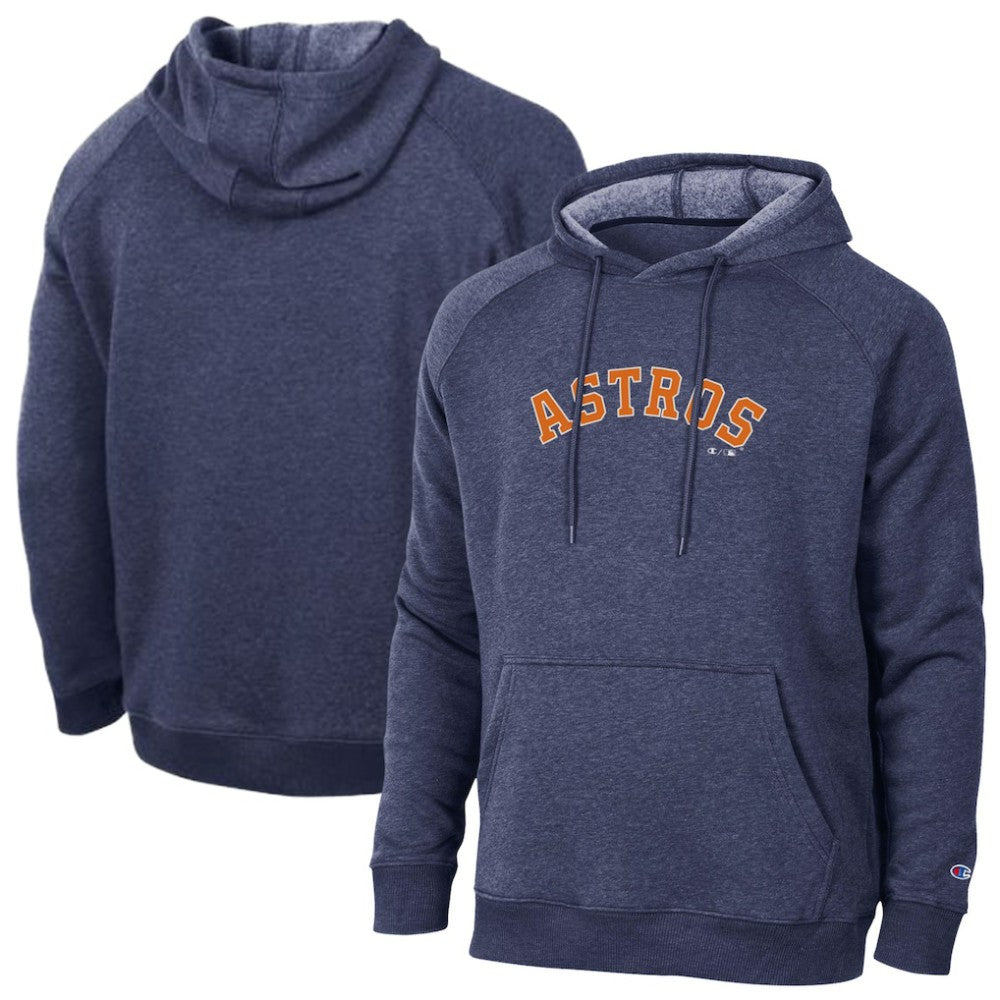 Houston Astros Champion Triumph Tri-Blend Raglan Hoodie - Navy - MLB Sale