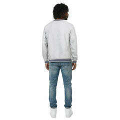 Atlanta Braves Champion Reverse Weave Sweatshirt - Heather Gray - MLB on Sale