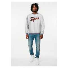 Detroit Tigers Champion Reverse Weave Sweatshirt - Heather Gray - MLB Discount