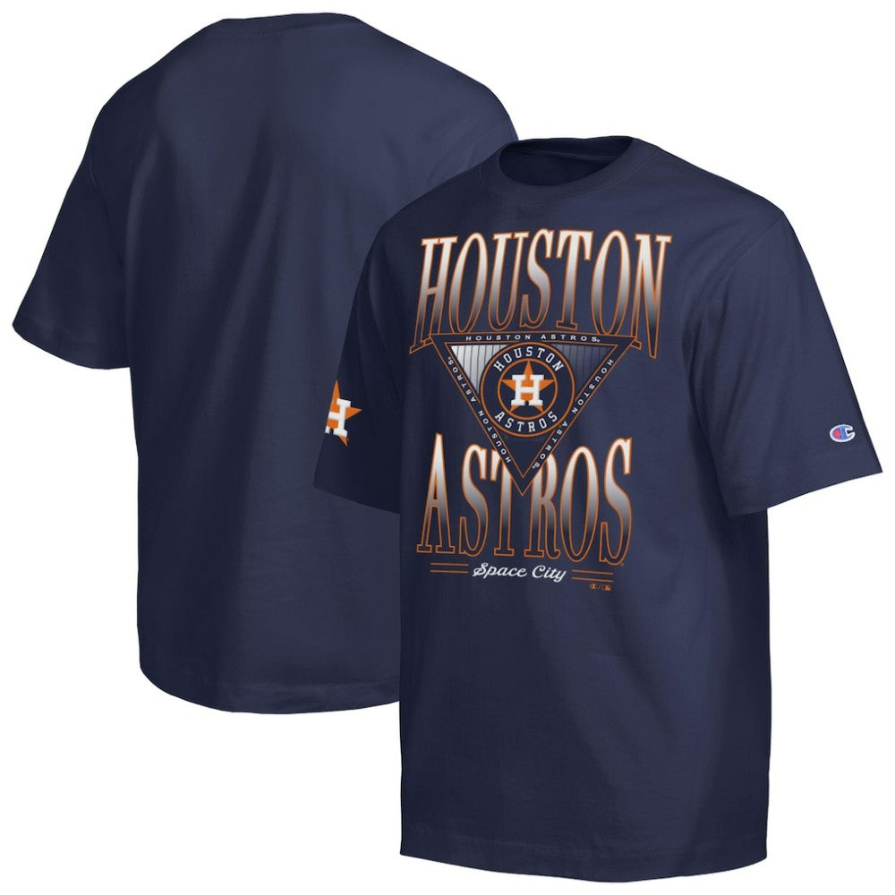 Houston Astros Champion Traditions Two Locations T-Shirt - Navy - MLB Discount