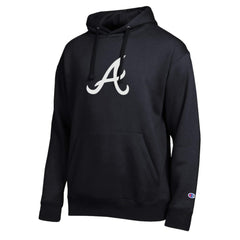 Atlanta Braves Champion All Star Embroidered Logo Hoodie - Black - MLB Lifestyle