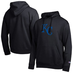 Kansas City Royals Champion All Star Embroidered Logo Hoodie - Black - MLB Sale