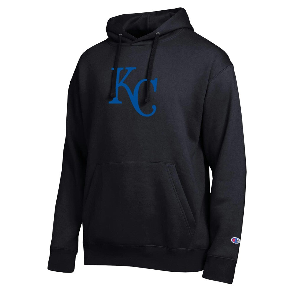 Kansas City Royals Champion All Star Embroidered Logo Hoodie - Black - MLB Sale