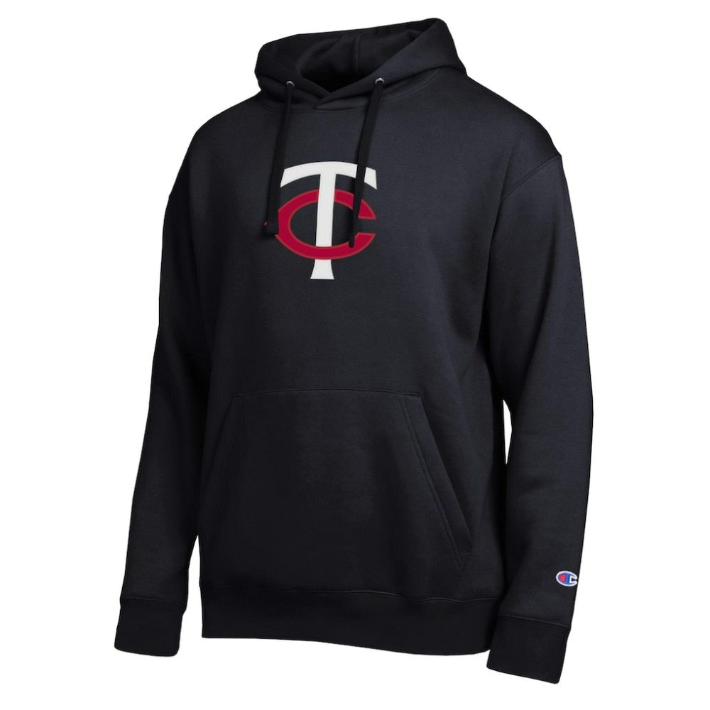 Minnesota Twins Champion All Star Embroidered Logo Hoodie - Black - MLB Online