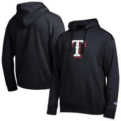Texas Rangers Champion All Star Embroidered Logo Hoodie - Black - MLB Online