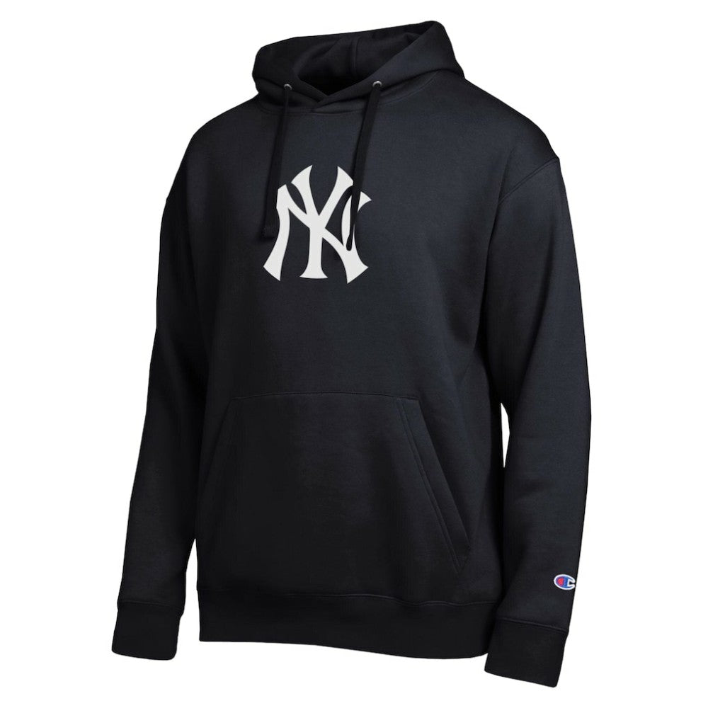 New York Yankees Champion All Star Embroidered Logo Hoodie - Black - MLB on Sale