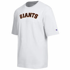 San Francisco Giants Champion All Star Arched Chenille Wordmark T-Shirt - White - MLB Lifestyle