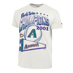 Arizona Diamondbacks Champion Winning Tradition Cooperstown Tri-Blend T-Shirt - White - MLB Sale
