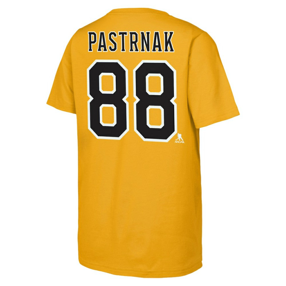 David Pastrnak Boston Bruins Fanatics Youth Alternate Captain 2026 Stadium Series T-Shirt - Gold - NHL 203670839
