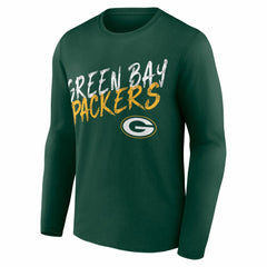 Green Bay Packers Hustle Long Sleeve T-Shirt Green