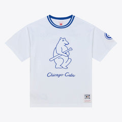 Chicago Cubs Mitchell & Ness Cooperstown Collection Arctic T-Shirt - White - Mitchell & Ness on Sale