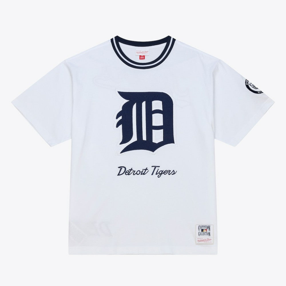 Detroit Tigers Mitchell & Ness Cooperstown Collection Arctic T-Shirt - White - Mitchell & Ness Lifestyle