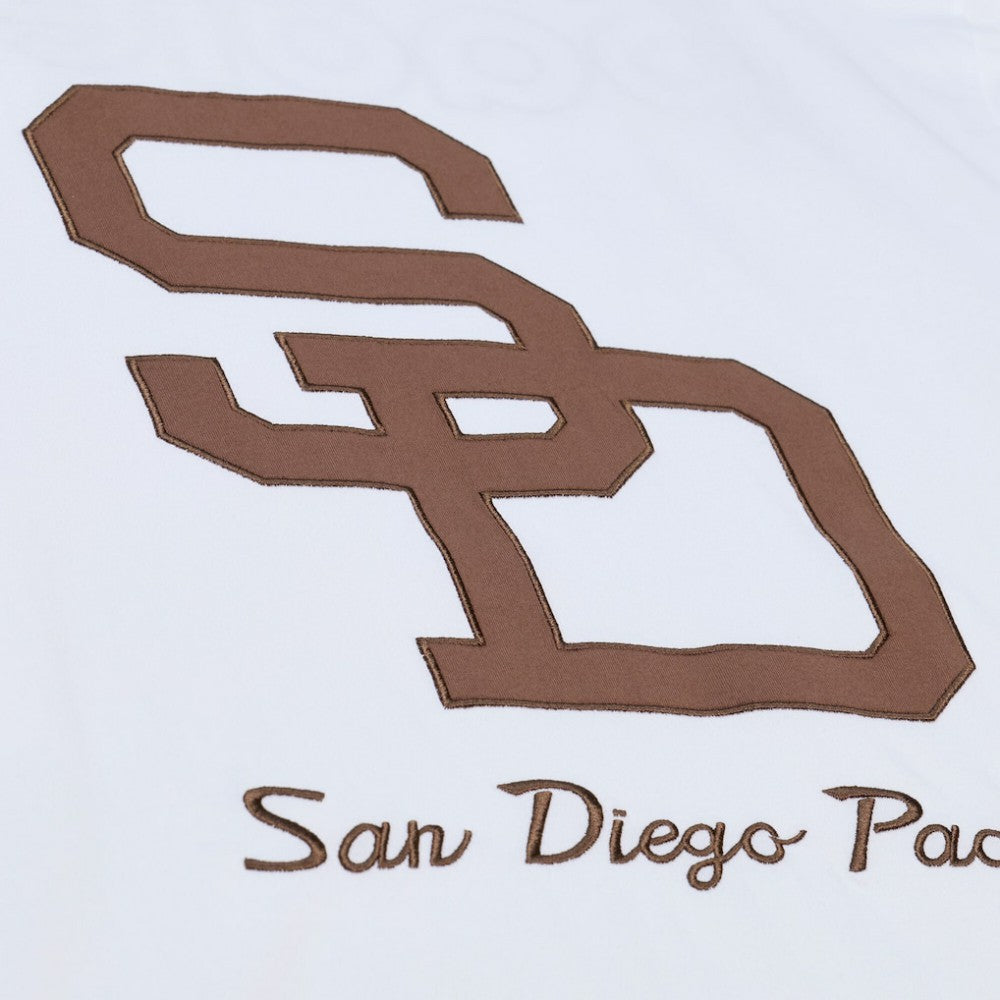 San Diego Padres Mitchell & Ness Cooperstown Collection Arctic T-Shirt - White - Mitchell & Ness on Sale