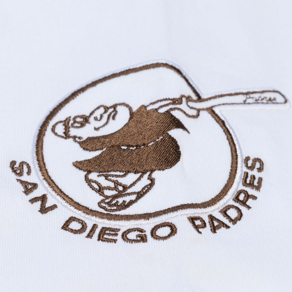 San Diego Padres Mitchell & Ness Cooperstown Collection Arctic T-Shirt - White - Mitchell & Ness on Sale