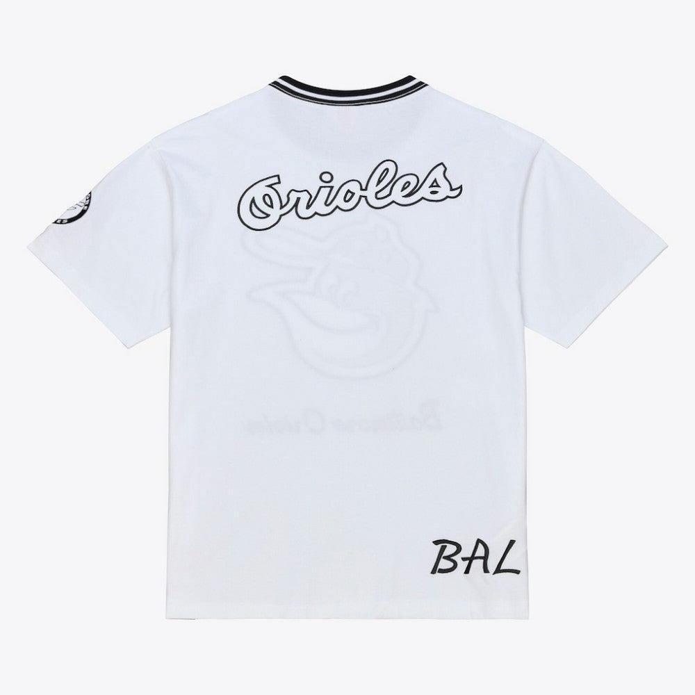 Baltimore Orioles Mitchell & Ness Cooperstown Collection Arctic T-Shirt - White - Mitchell & Ness Lifestyle