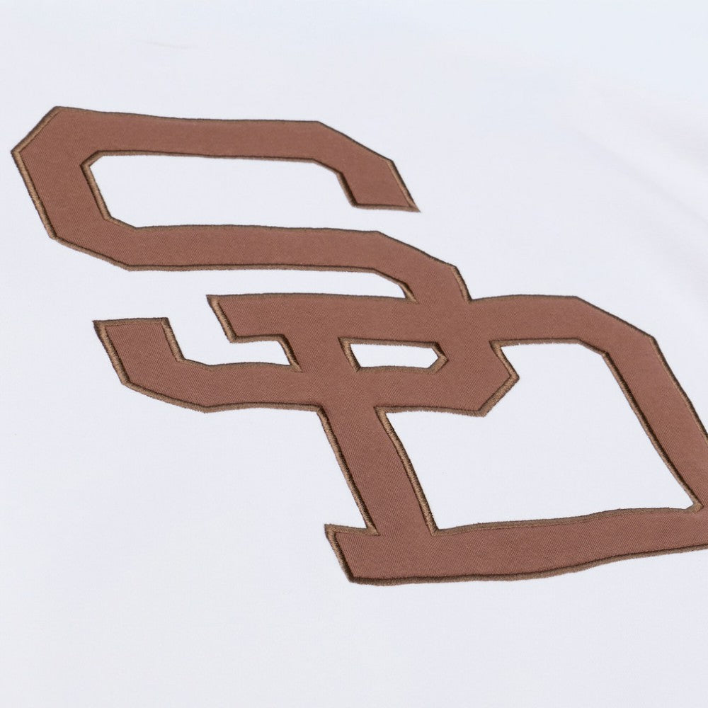 San Diego Padres Mitchell & Ness Arctic Fleece Sweatshirt - White - Mitchell & Ness Online