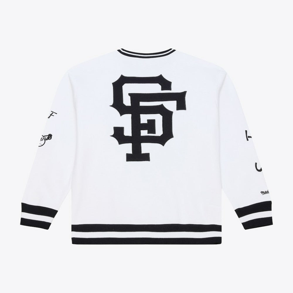 San Francisco Giants Mitchell & Ness Arctic Fleece Sweatshirt - White - Mitchell & Ness Lifestyle