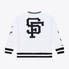 San Francisco Giants Mitchell & Ness Arctic Fleece Sweatshirt - White - Mitchell & Ness Lifestyle