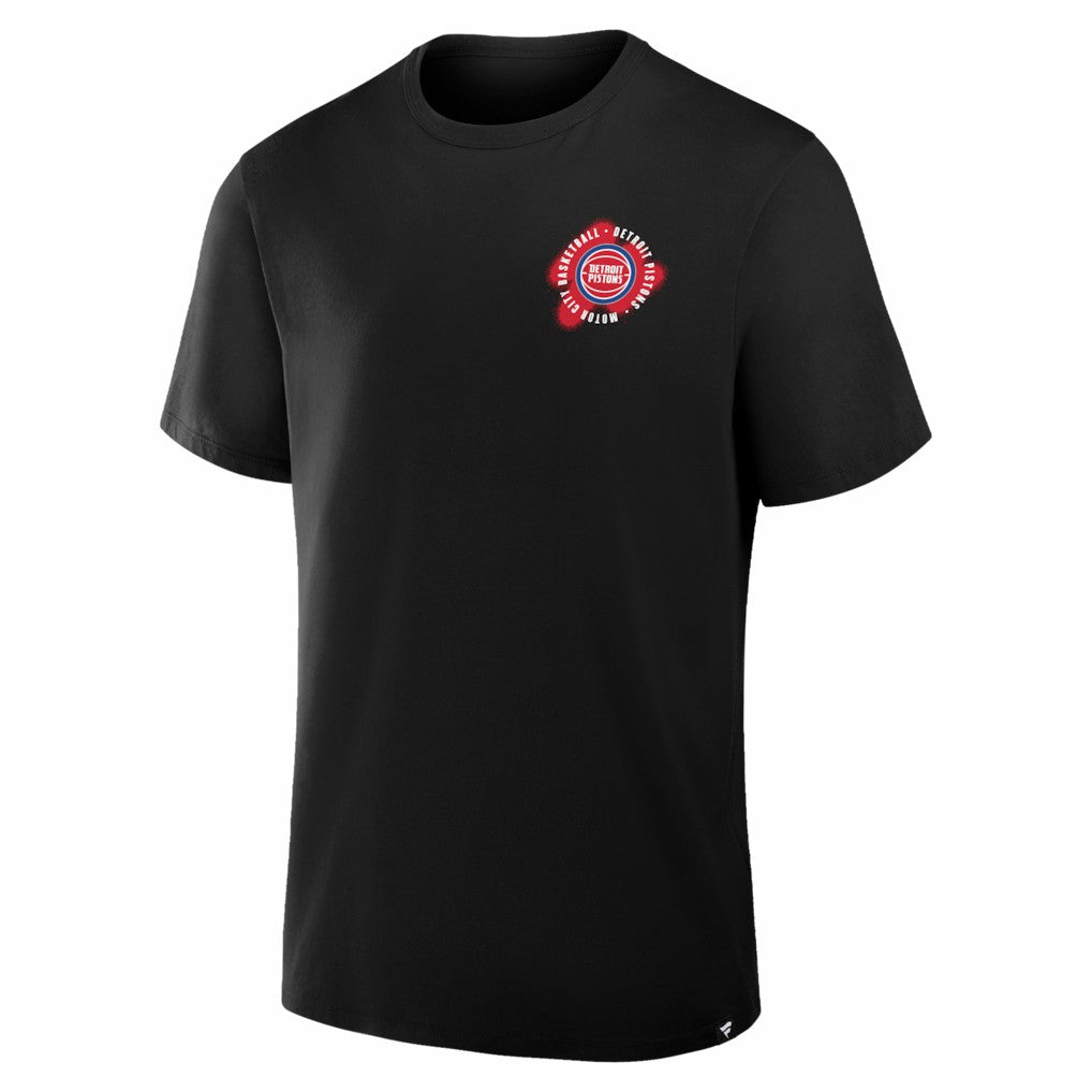Detroit Pistons SOS T-Shirt Black