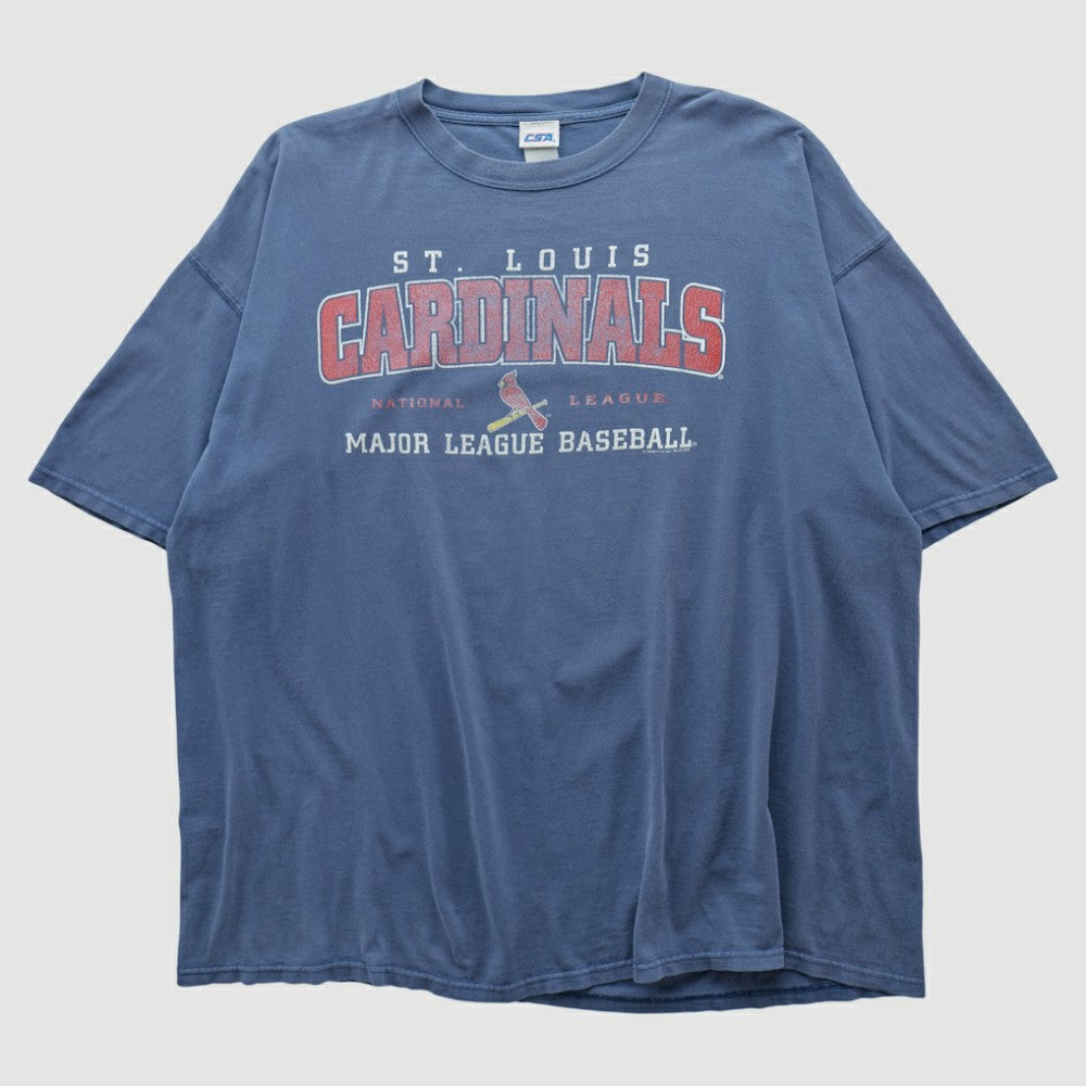 St. Louis Cardinals CSA 2000s T-shirt - Blue - 2XVintage - Fanatics Online