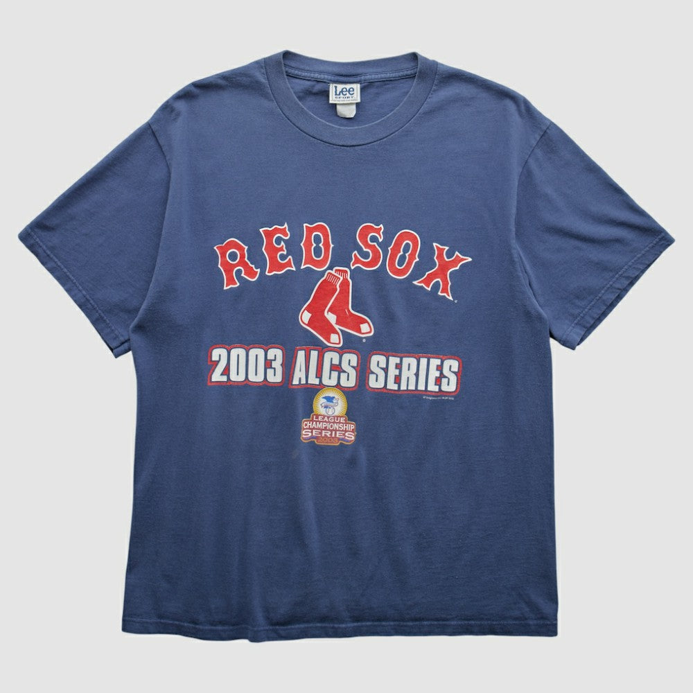 Boston Red Sox Lee Apparel 2003 T-shirt - Navy - Vintage - Fanatics on Sale