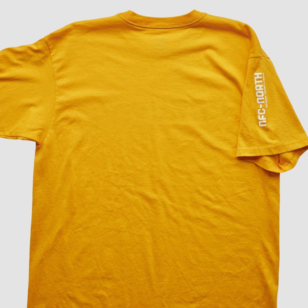 Fanatics Green Bay Packers Reebok 2000s T-shirt Yellow Vintage