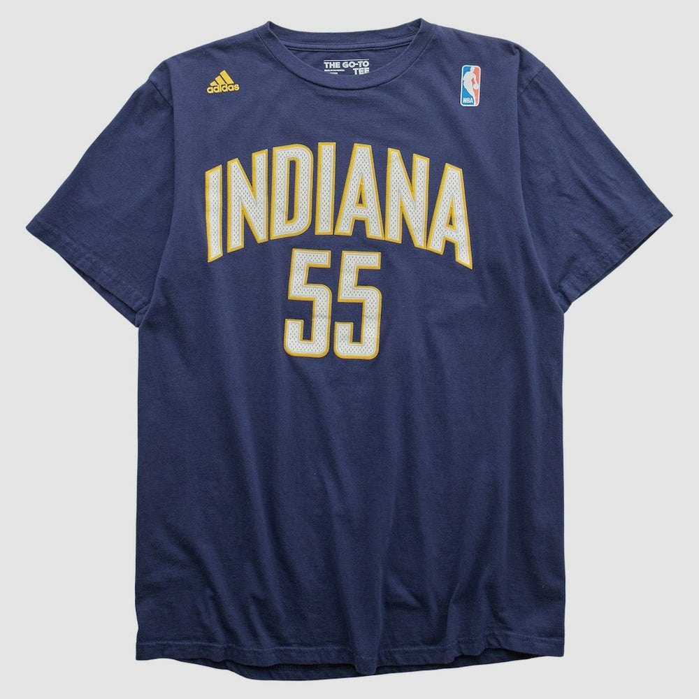 Indiana Pacers 2010s T-shirt Navy Vintage | Adidas for sale