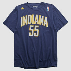 Indiana Pacers 2010s T-shirt Navy Vintage | Adidas for sale