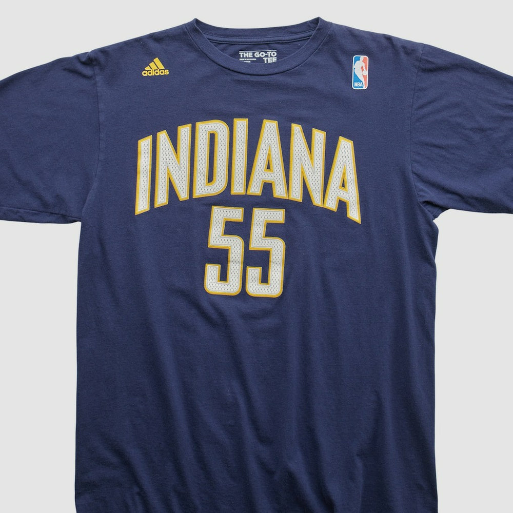 Indiana Pacers 2010s T-shirt Navy Vintage | Adidas for sale
