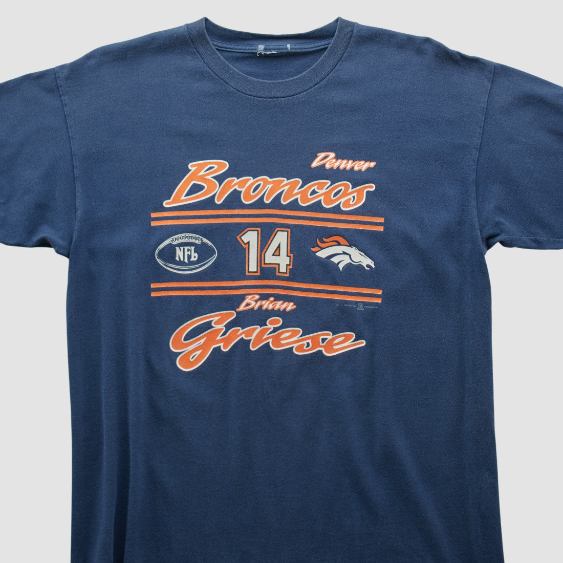 Fanatics Denver Broncos 2000s T-shirt Navy Vintage