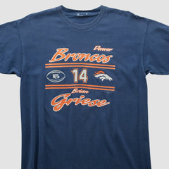 Fanatics Denver Broncos 2000s T-shirt Navy Vintage