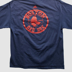 Boston Red Sox Adidas 2000s T-shirt - Navy - Vintage - Fanatics Discount