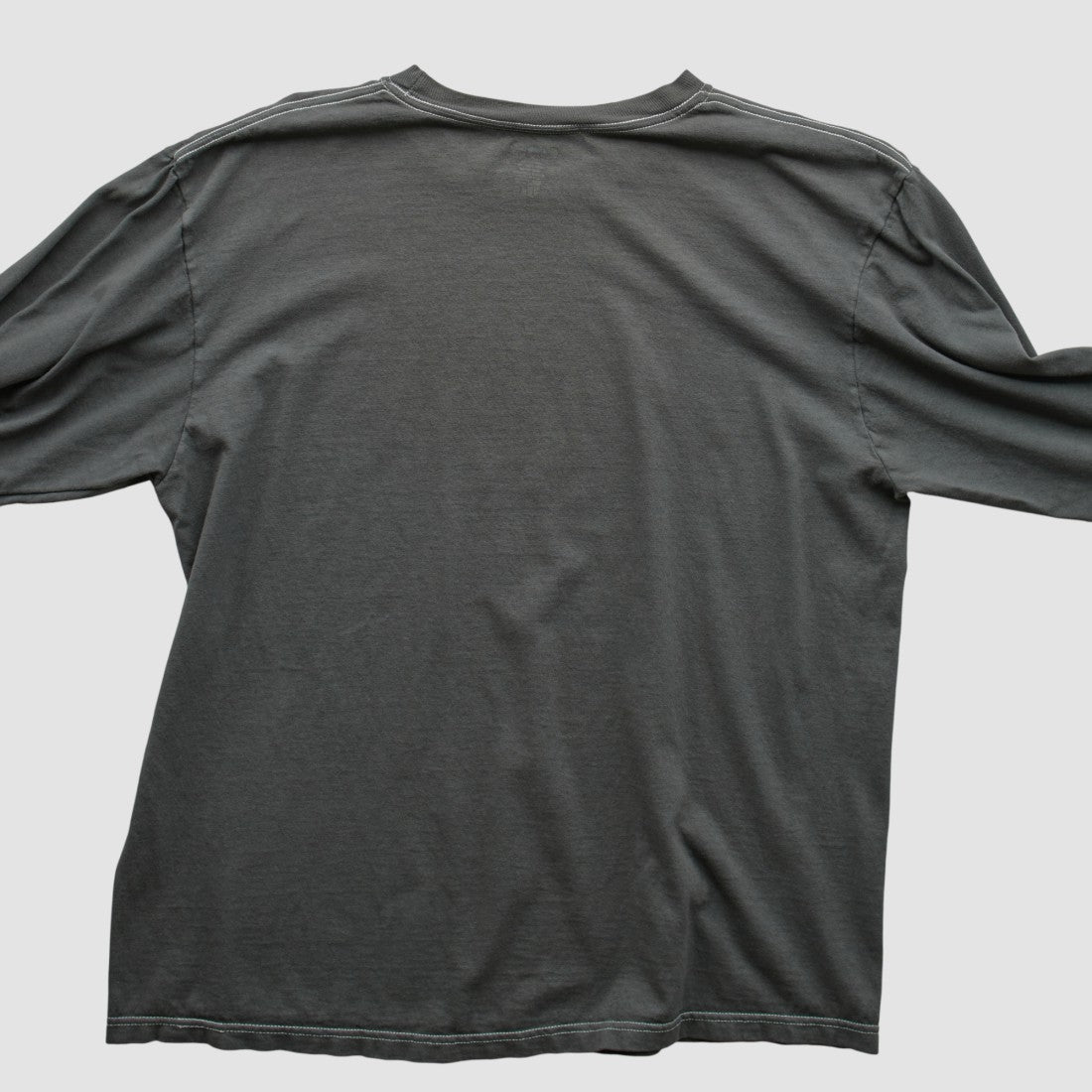 Fanatics New York Giants Reebok 2008 Long Sleeve T-shirt Charcoal Vintage