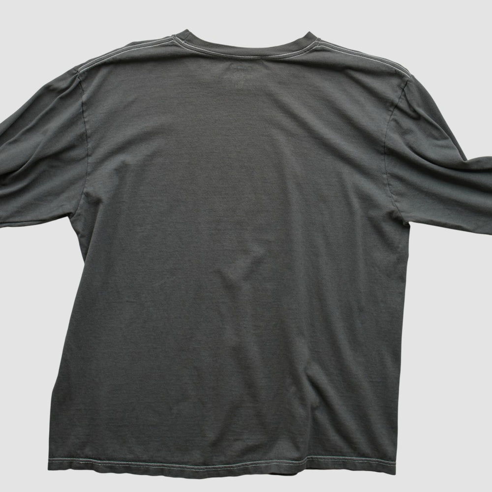 Fanatics New York Giants Reebok 2008 Long Sleeve T-shirt Charcoal Vintage