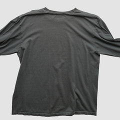 Fanatics New York Giants Reebok 2008 Long Sleeve T-shirt Charcoal Vintage