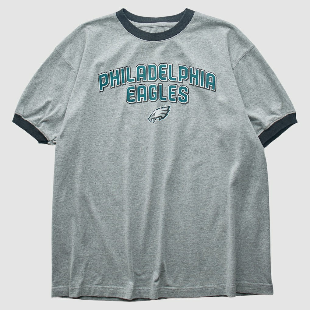 Fanatics Philadelphia Eagles Reebok 2000s T-shirt Heather Gray Vintage