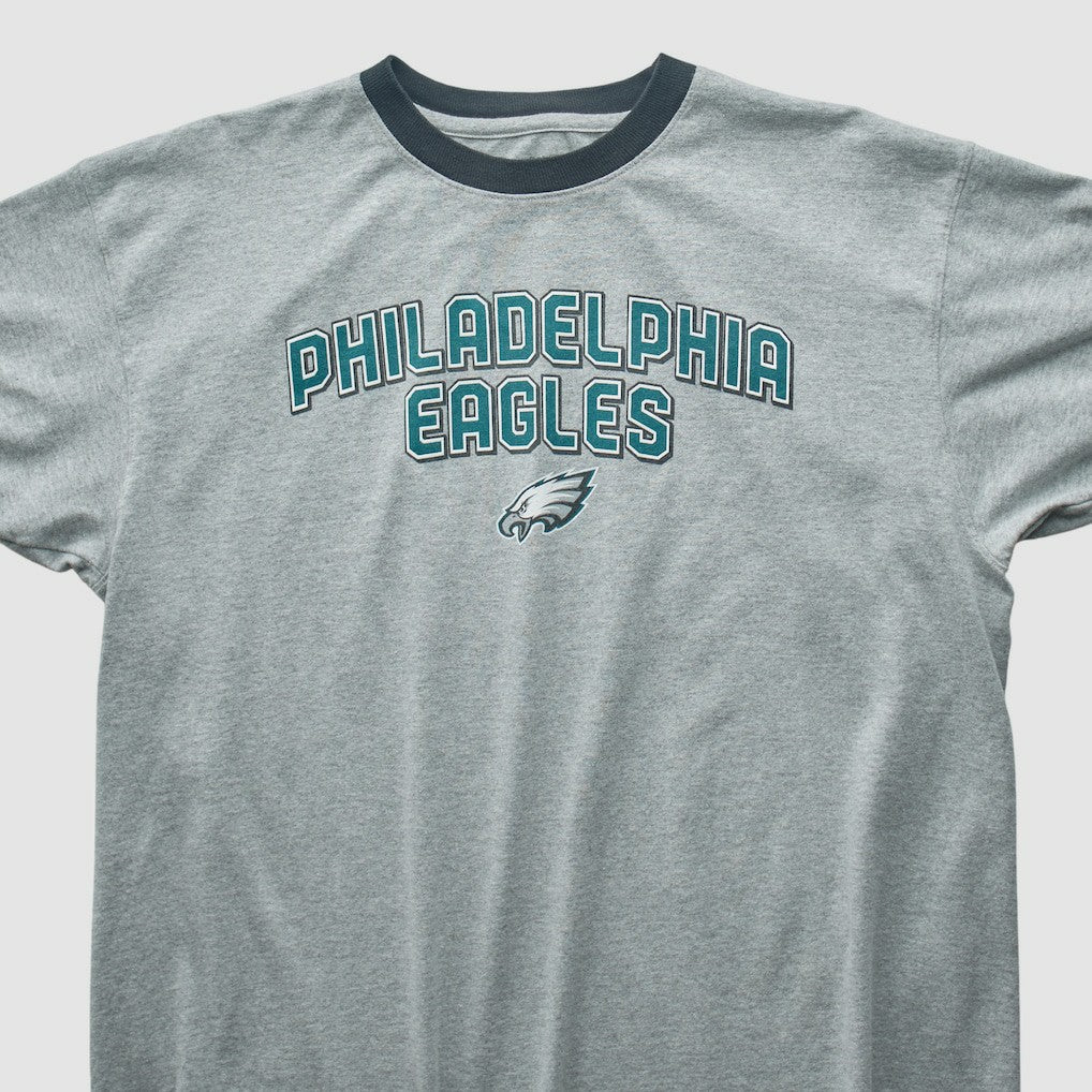 Fanatics Philadelphia Eagles Reebok 2000s T-shirt Heather Gray Vintage