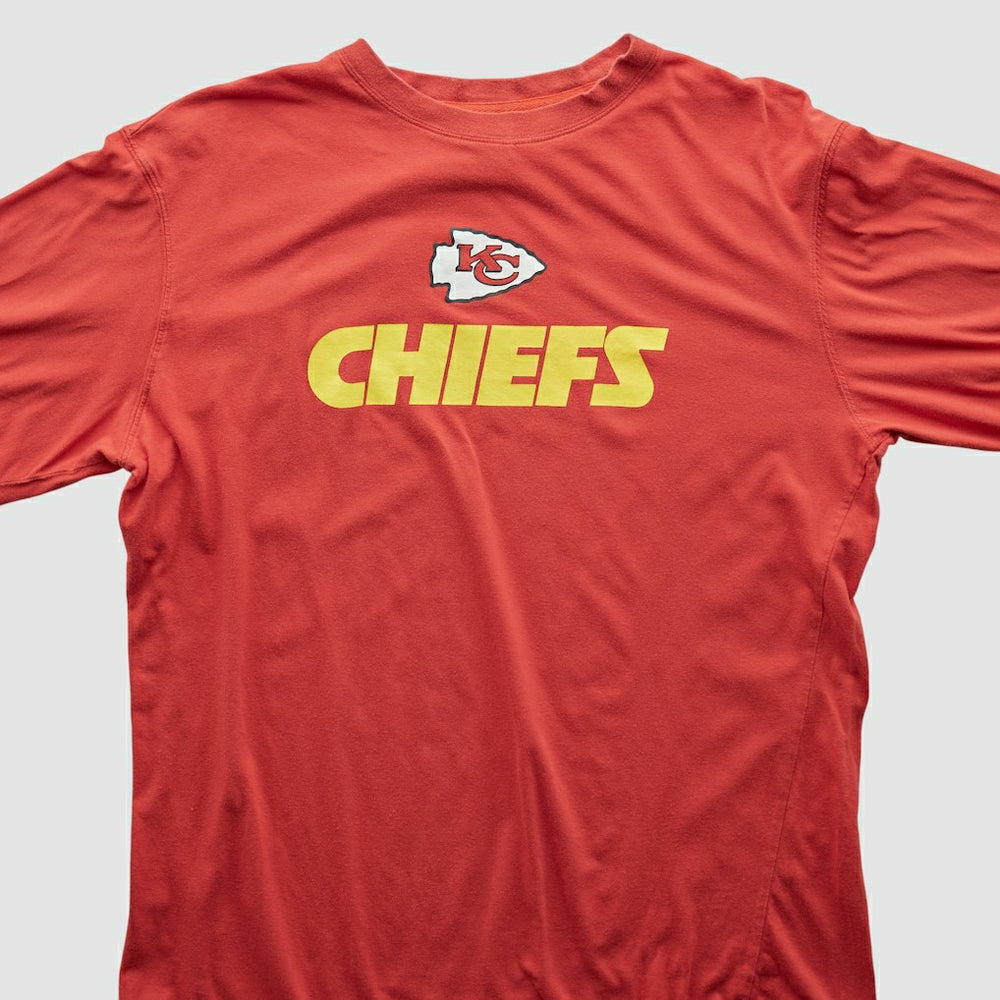 Fanatics Kansas City Chiefs NFL 2000s Long Sleeve T-shirt Red Vintage