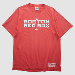 Boston Red Sox Majestic 2005 T-shirt - Red - Vintage - Fanatics Lifestyle