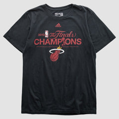 Miami Heat 2013 T-shirt Black Vintage | Adidas outlet