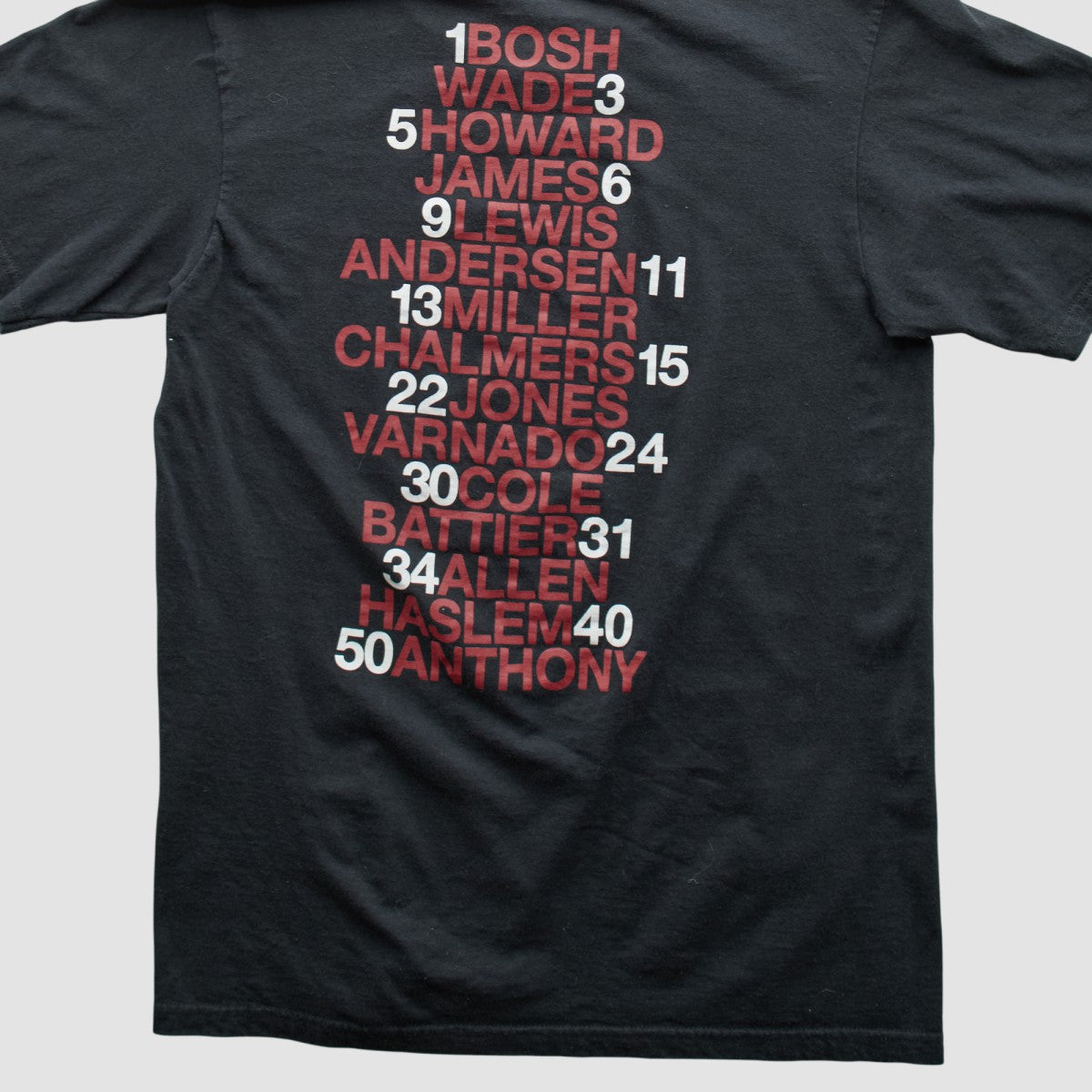 Miami Heat 2013 T-shirt Black Vintage | Adidas outlet
