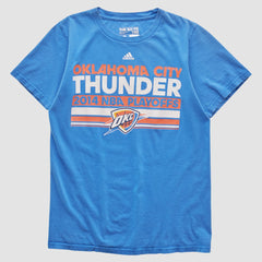 Oklahoma City Thunder 2014 T-shirt Blue Vintage | Adidas for sale