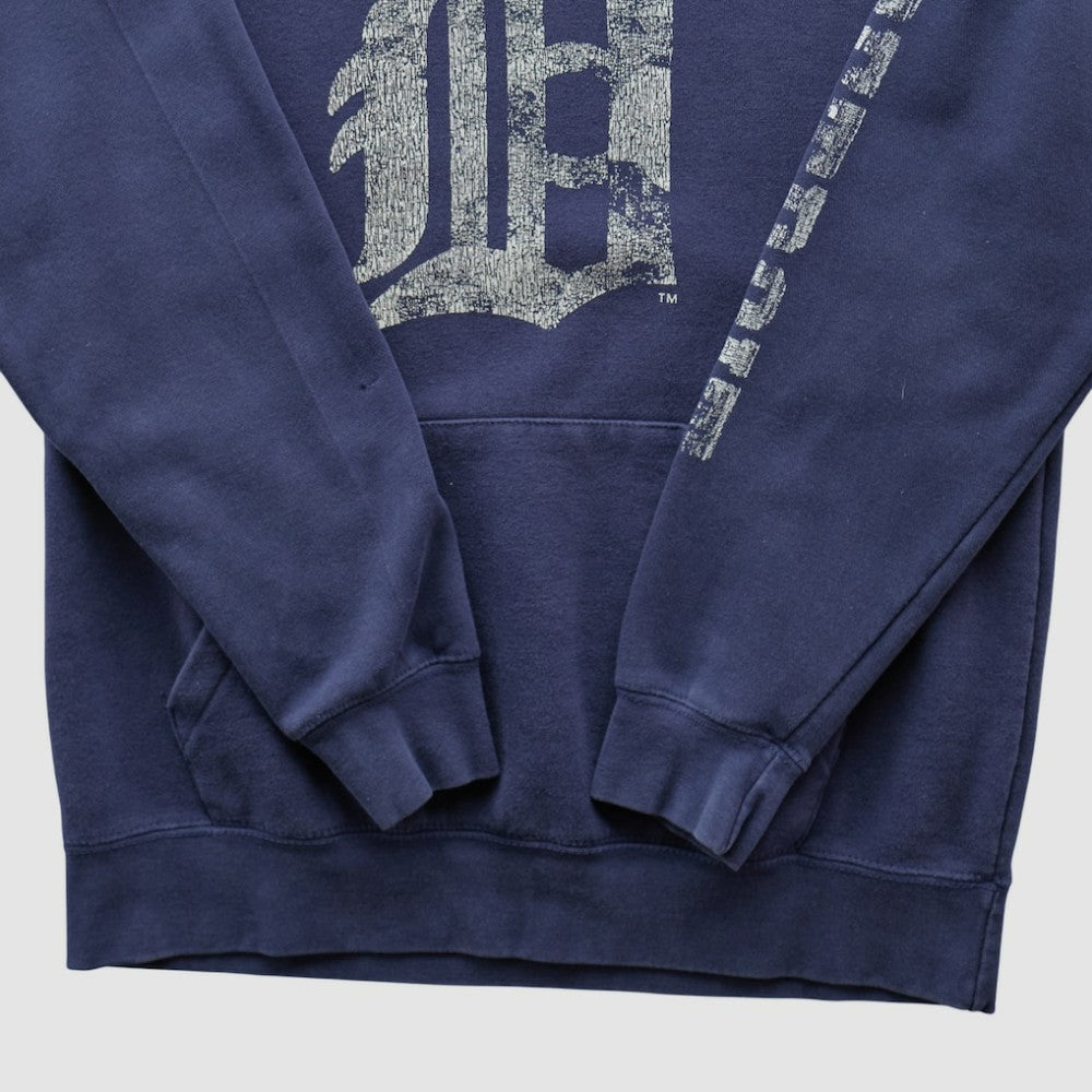 Detroit Tigers Adidas 2010s Hooded Pullover Sweatshirt - Navy - XVintage - Fanatics Sale