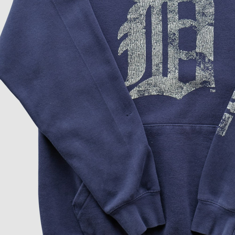 Detroit Tigers Adidas 2010s Hooded Pullover Sweatshirt - Navy - XVintage - Fanatics Sale